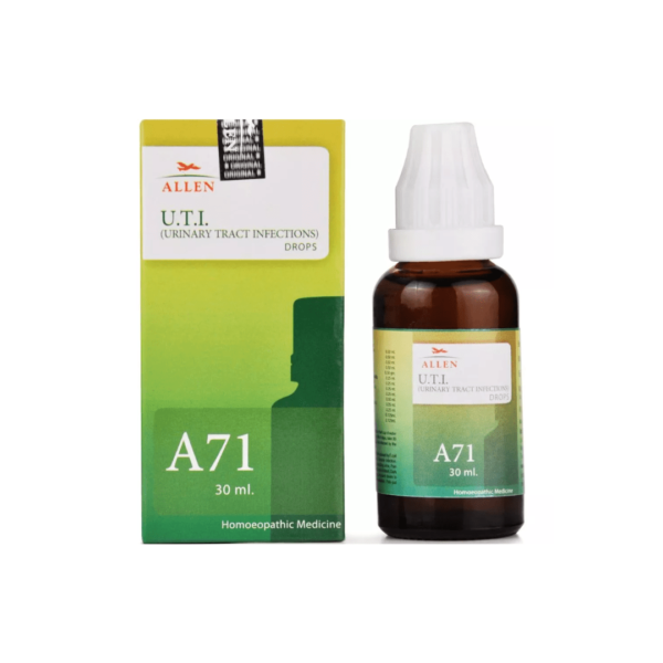 Allen A71 Urinary Tract Infections (UTI) Drops - 30ml